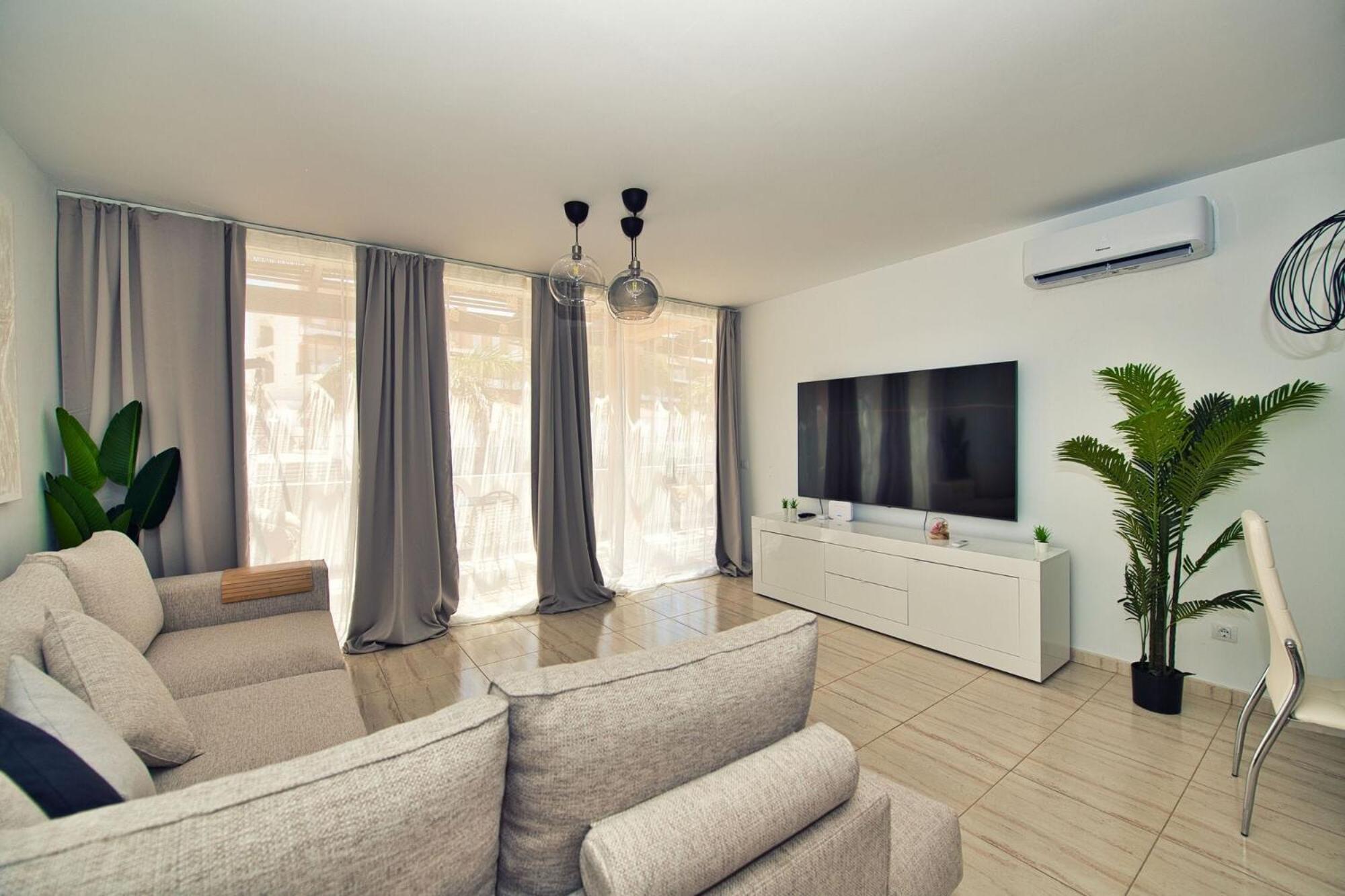 Ocean View Perfect Sunset Apartment, 4 Rooms 137M2, Wifi & Bbq San Miguel de Abona Zewnętrze zdjęcie
