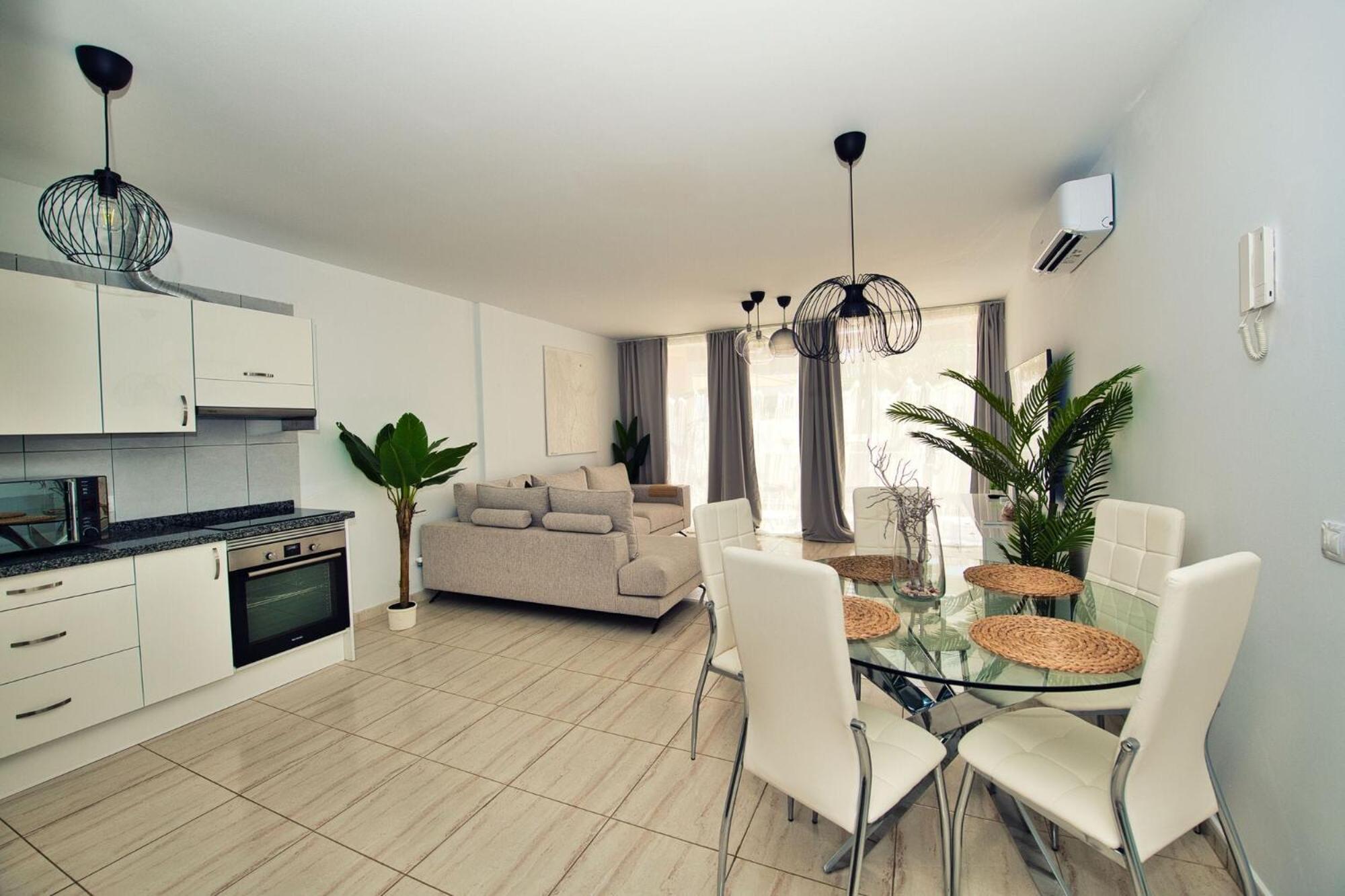 Ocean View Perfect Sunset Apartment, 4 Rooms 137M2, Wifi & Bbq San Miguel de Abona Zewnętrze zdjęcie