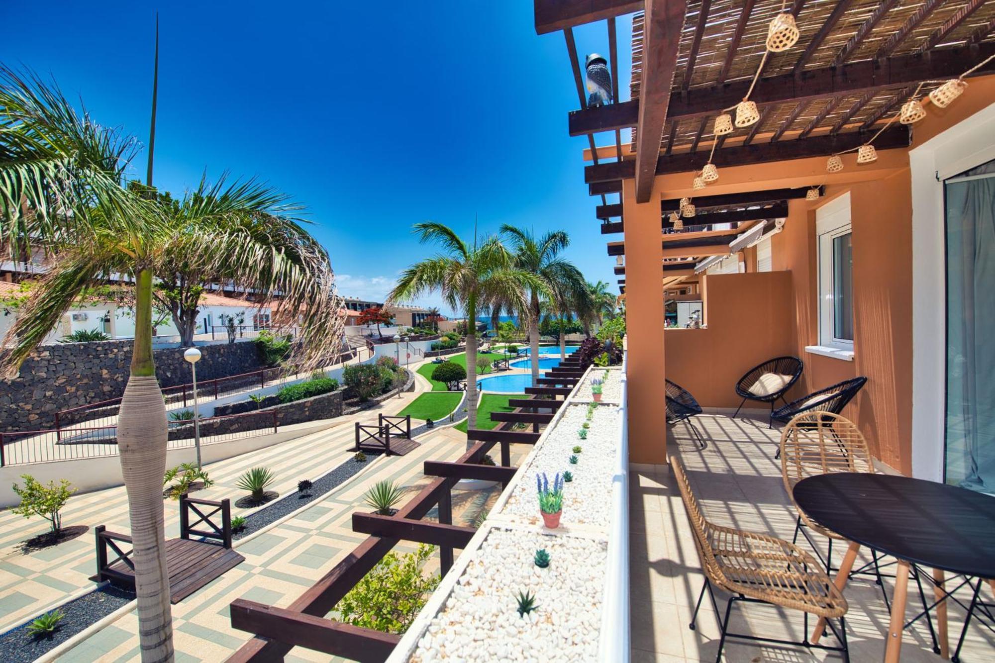 Ocean View Perfect Sunset Apartment, 4 Rooms 137M2, Wifi & Bbq San Miguel de Abona Zewnętrze zdjęcie